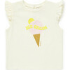Ice Cream Baby T-Shirt, White - T-Shirts - 1 - thumbnail