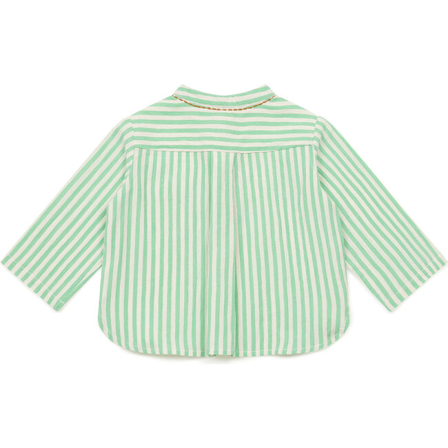 Matt Western Baby Shirt, Green - Shirts - 2