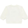 Milk Lover Baby Sweatshirt, White - Sweatshirts - 2