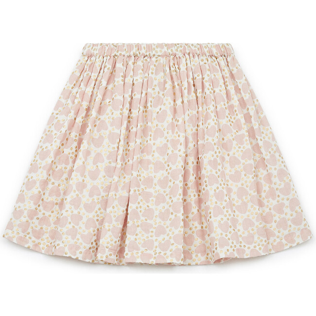 Framboi Heart Skirt, Pink - Skirts - 2