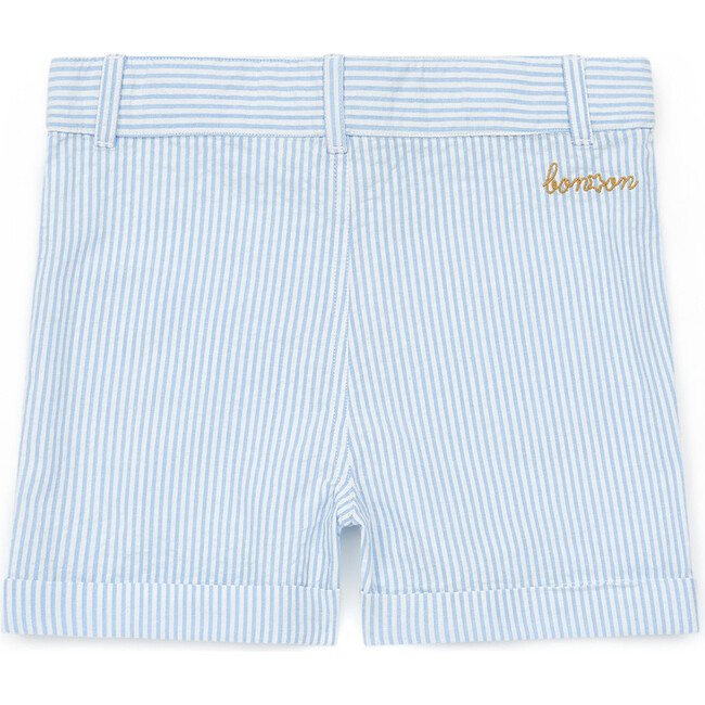 Farah Heart Pocket Shorts, Blue - Shorts - 2