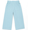 Eve Organic Cotton Pants, Blue - Pants - 1 - thumbnail