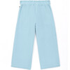 Eve Organic Cotton Pants, Blue - Pants - 2 - thumbnail