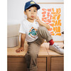 Datcha Cotton Pants, Blue - Pants - 3
