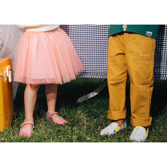 Fluorescent Rose Tulle Tutu, Pink - Skirts - 2