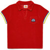Bonton X Sundek Terry Polo, Red - Polo Shirts - 1 - thumbnail