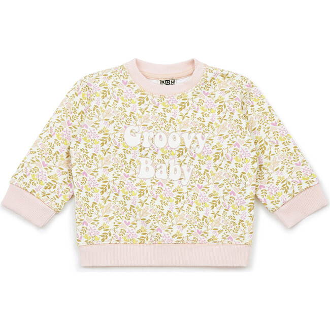 Shanti Fleur Groovy Baby Sweatshirt, Pink