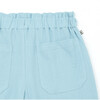 Eve Organic Cotton Pants, Blue - Pants - 3 - thumbnail