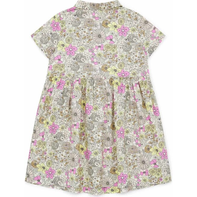 Clem Magic Flowers Dress, Pink - Dresses - 2