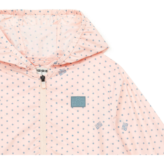 Bala Rose Rain Jacket, Pink - Raincoats - 3