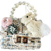 Bunny Garden Tweed Purse, Ivory - Bags - 1 - thumbnail