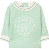 Summer Waves Baby Sweatshirt, Green - Sweatshirts - 1 - thumbnail