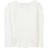 Embroidered Floral Cotton Cardigan, White - Cardigans - 2