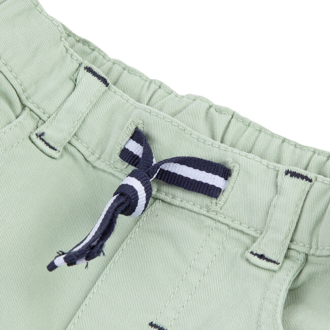 Classic Corduroy Baby Trousers, Mint - Pants - 3