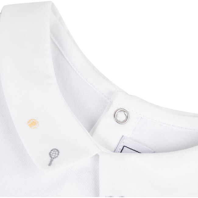 Tennis Life Classic Bodysuit, Yellow - Onesies - 3