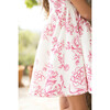 Summer Toile Round Neck Party Dress, Red - Dresses - 7