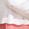 Embroidered Floral Cotton Cardigan, White - Cardigans - 4