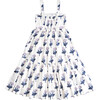 Women's Sierra Sleeveless Dress, Lavender Marigold - Dresses - 3 - thumbnail
