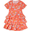 Tiered Crewneck Pull-Over 3-Tier Dress, Construction - Dresses - 1 - thumbnail
