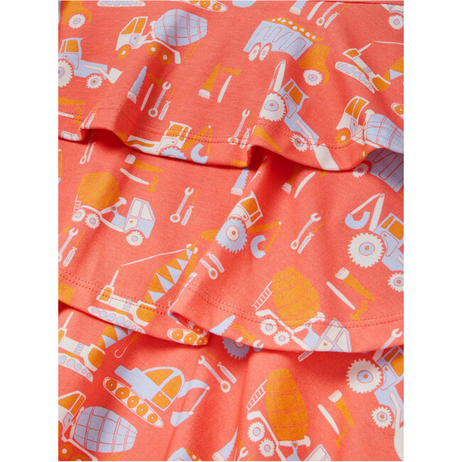 Tiered Crewneck Pull-Over 3-Tier Dress, Construction - Dresses - 3
