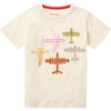 Graphic Crewneck Pull-Over Tee, Aviation - T-Shirts - 1 - thumbnail