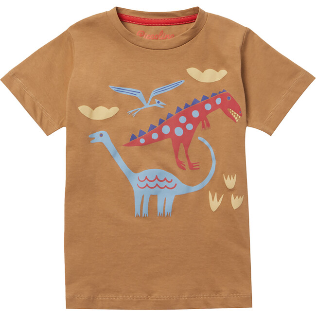 Graphic Crewneck Pull-Over Tee, Paleontology - T-Shirts - 1