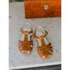 Sofia Sandal With Ankle Buckle, Tan - Sandals - 2