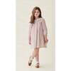 Catalina Long Puff Sleeve Smock Dress, Pink Floral - Dresses - 2