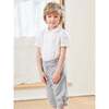 Dono Knee Length Zip Knickerbocker, Light Blue - Pants - 2