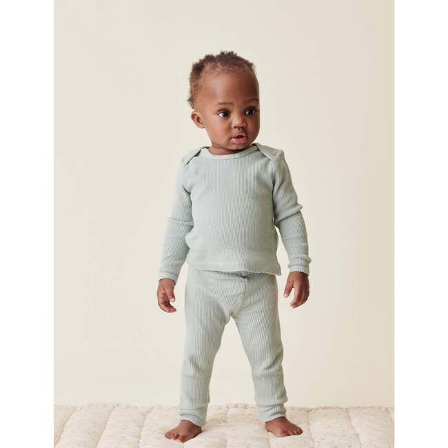 Elija Ankle Cuff Legging, Sage - Leggings - 2