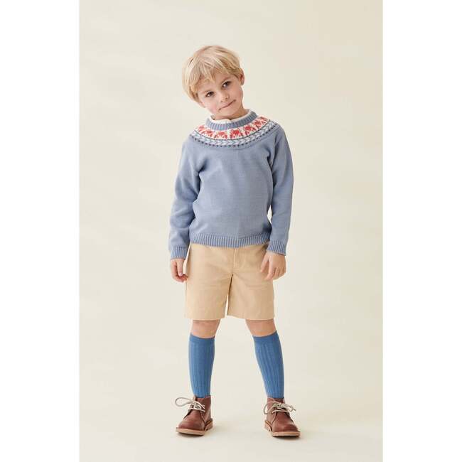 Bocusi Bermuda Shorts, Beige - Shorts - 2