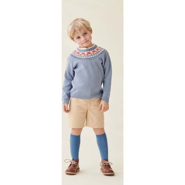 Cangrejo Knit Jumper, Blue - Sweaters - 2