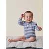Laica Two-Piece Cotton Set, Blue - Rompers - 2
