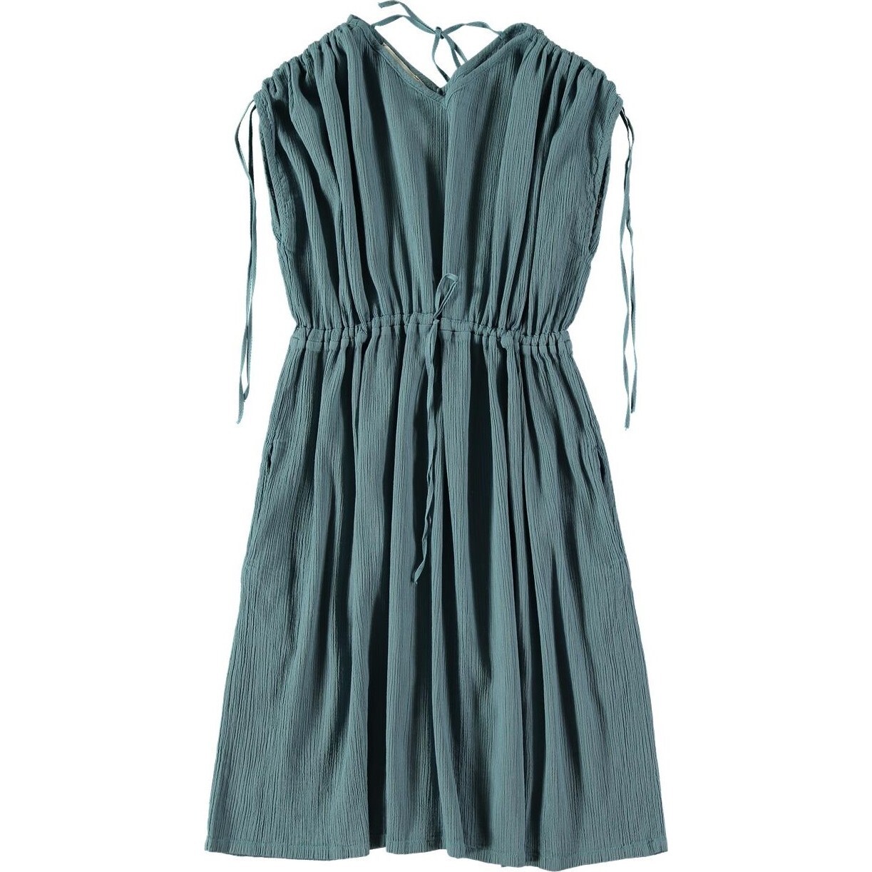 Phaedra Egeo Bambula Dress, Blue - Dresses - 1
