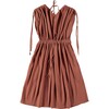 Phaedra Rush Bambula Dress, Tan - Dresses - 1 - thumbnail