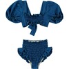 Ponto Egeo Lycra Bikini, Blue - Two Pieces - 1 - thumbnail