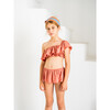 Nereo Russet Lycra Bikini, Tan - Two Pieces - 3
