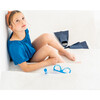 Hebe Egeo Lycra Swimsuit, Blue - One Pieces - 4