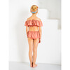 Nereo Russet Lycra Bikini, Tan - Two Pieces - 7