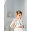 Hebe Double Stripe Top, Blue - One Pieces - 6