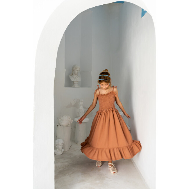 Athena Rush Formentera Dress, Tan - Dresses - 3