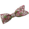 Petal Liberty of London Asymmetrical Alligator Clip Bow, Pink Daisies - Hair Accessories - 1 - thumbnail