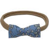 Itty Bitty Liberty of London Bow Headband, Periwinkle Floral - Hair Accessories - 1 - thumbnail