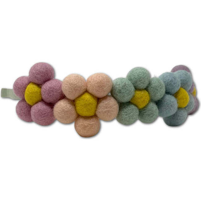 Daisy 5-Wool Felt Crown Headband, Multicolors - Hair Accessories - 1