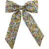 Classic Liberty of London Alligator Clip Long Tail Bow, Yellow Floral - Hair Accessories - 1 - thumbnail
