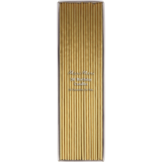 Super Skinny Gold Candles - Accents - 1