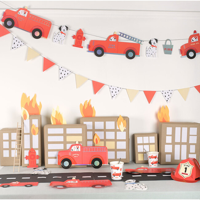 Fire Truck Cups - Party - 2