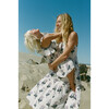 Amalia Ruffle Shoulder Dress, Lavender Marigold - Dresses - 6 - thumbnail