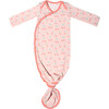 Cheery Newborn Knotted Gown - Nightgowns - 1 - thumbnail