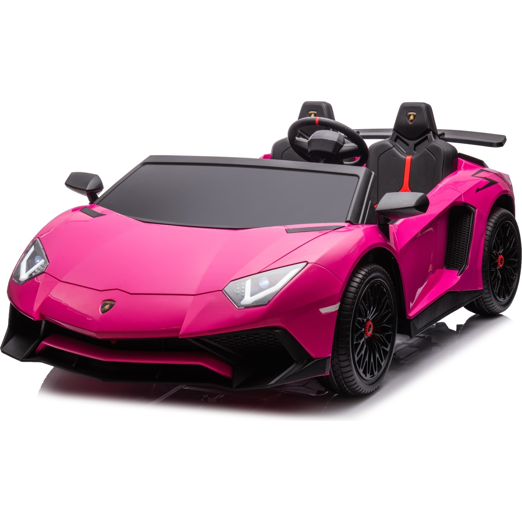 Lamborghini Aventador SV 24v Brushless Motor Pink - Ride-On - 1